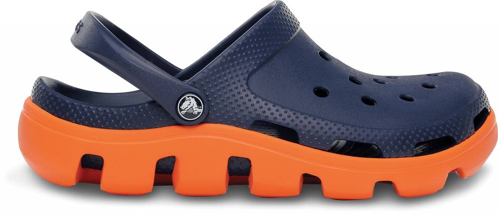 crocs duet sport clog orange