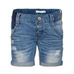 name it Boys Jeans Shorts Badry medium blue denim